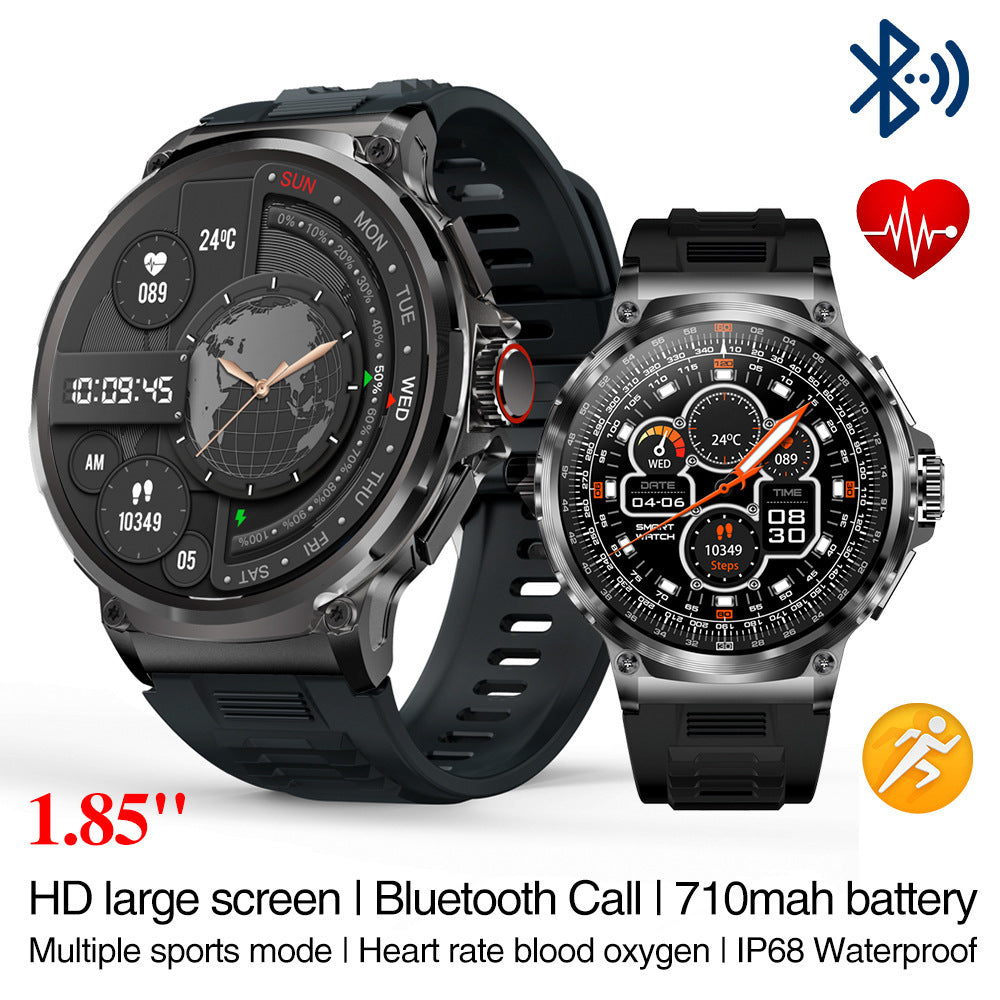 Montre Connectée V69 — Grand Écran 1.85", Appels Bluetooth & Multi-Sport