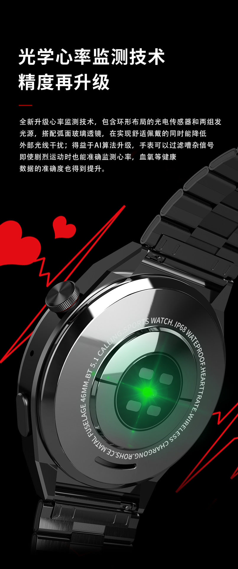Montre Connectée Sport GT3 Pro — Appels Bluetooth, NFC, Suivi Santé