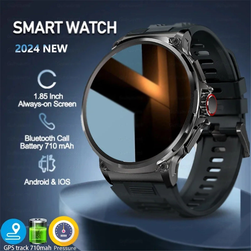 Montre Connectée V69 — Grand Écran 1.85", Appels Bluetooth & Multi-Sport