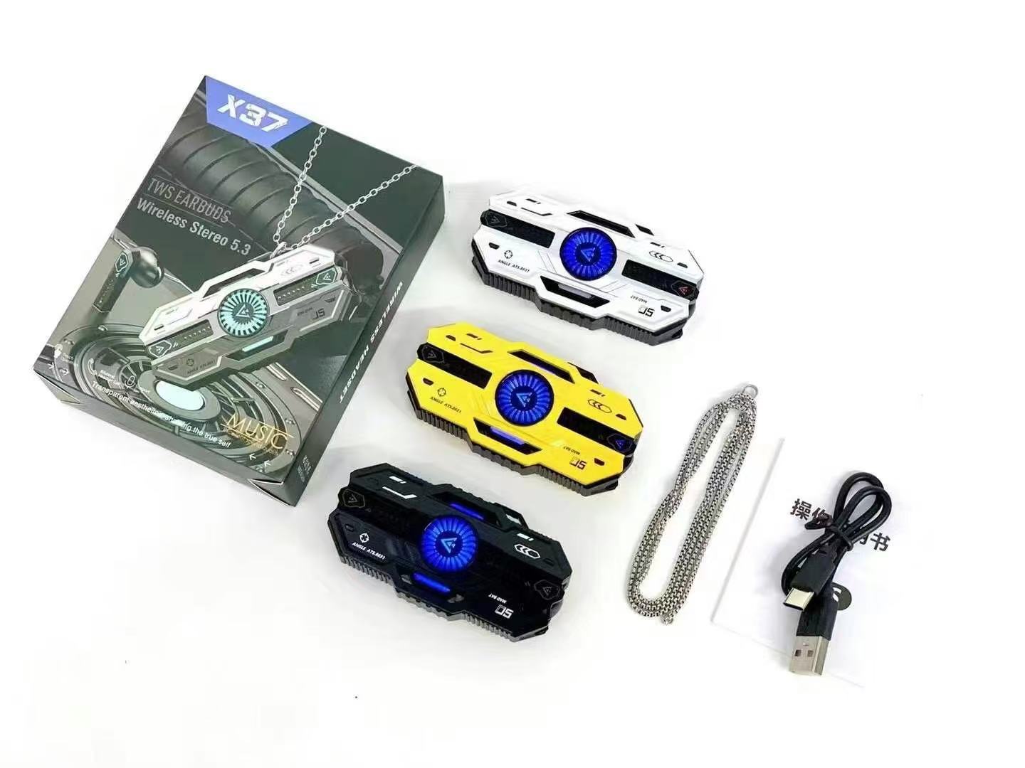 Écouteurs Gaming X37 — Bluetooth 5.0, Faible Latence & Longue Autonomie