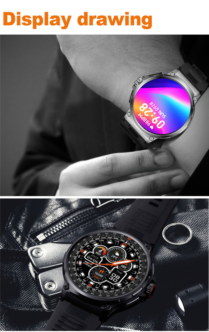 Montre Connectée V69 — Grand Écran 1.85", Appels Bluetooth & Multi-Sport