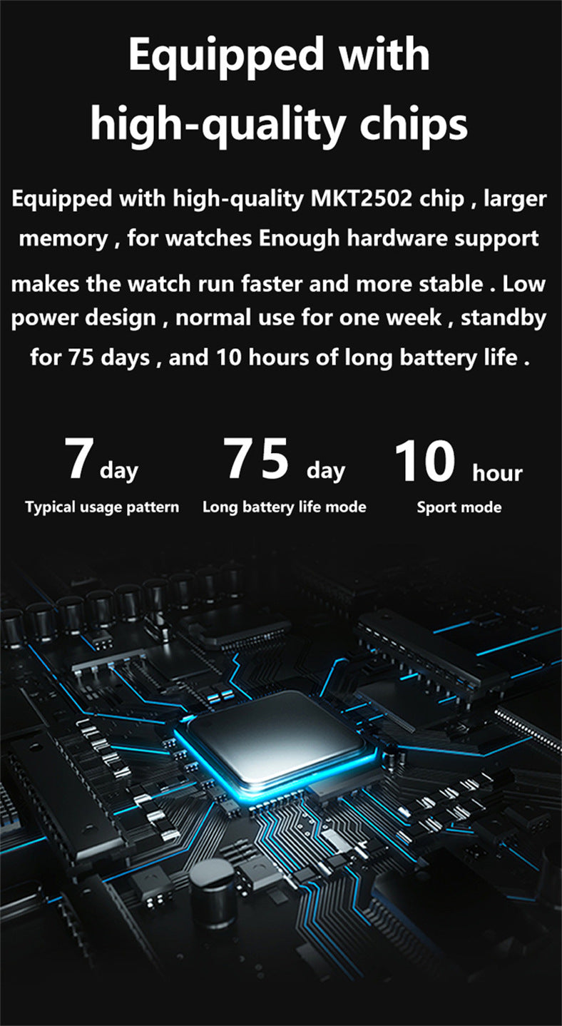 Montre Connectée T500+ Plus — Appels Bluetooth, Suivi Cardio & Sommeil