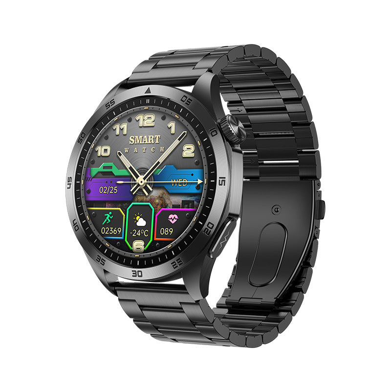 Montre Connectée ET485 — Écran AMOLED, Appels Bluetooth, ECG & Suivi Santé