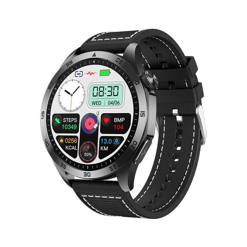 Montre Connectée ET485 — Écran AMOLED, Appels Bluetooth, ECG & Suivi Santé