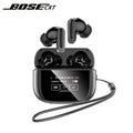 Lenovo Ultra V11 Smart Touch Multi Functional Large Screen TWS Wireless ANC Noise Cancelling Earbuds Enc Heavy Bass Earbuds