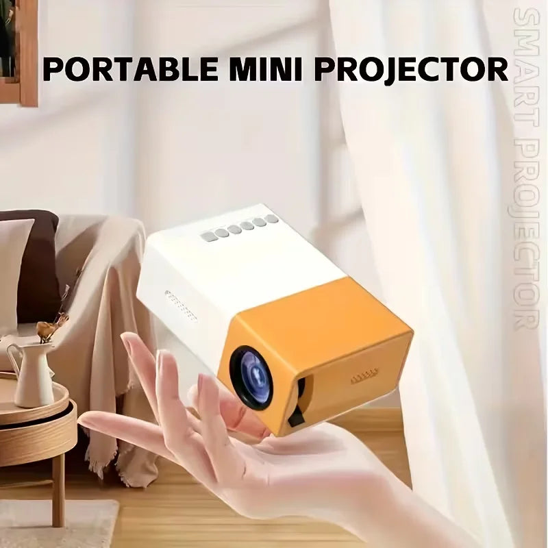 Vidéoprojecteur Portable Compact – USB/AV, Home Cinéma & Bureau