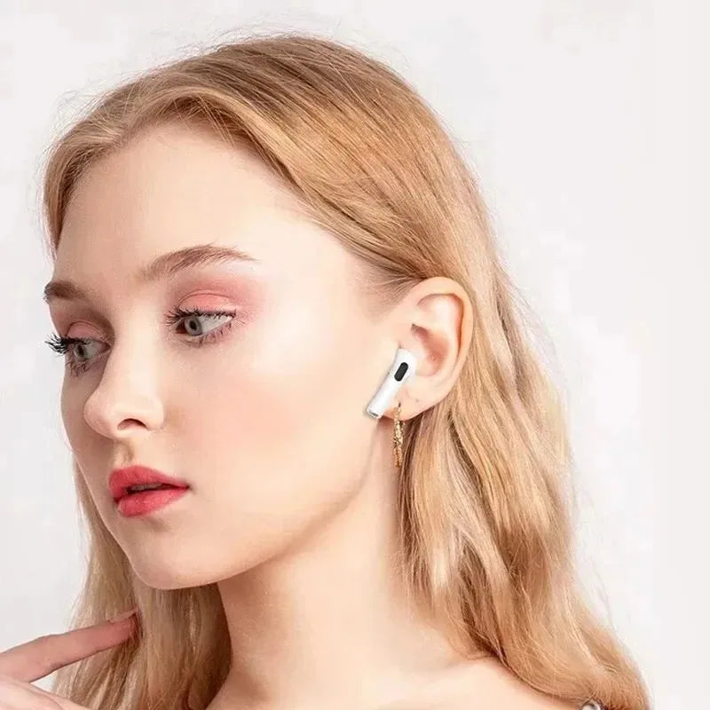 Earbloom Écouteurs TWS Bluetooth – Son HiFi stéréo – Mains libres Compatible iOS Android