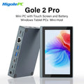 Pocket Higole Gole 2 Pro 5.5" Mini PC Intel Win11 WiFi5 8/16GB RAM 4K Portable Computer for Office/Industrial Use