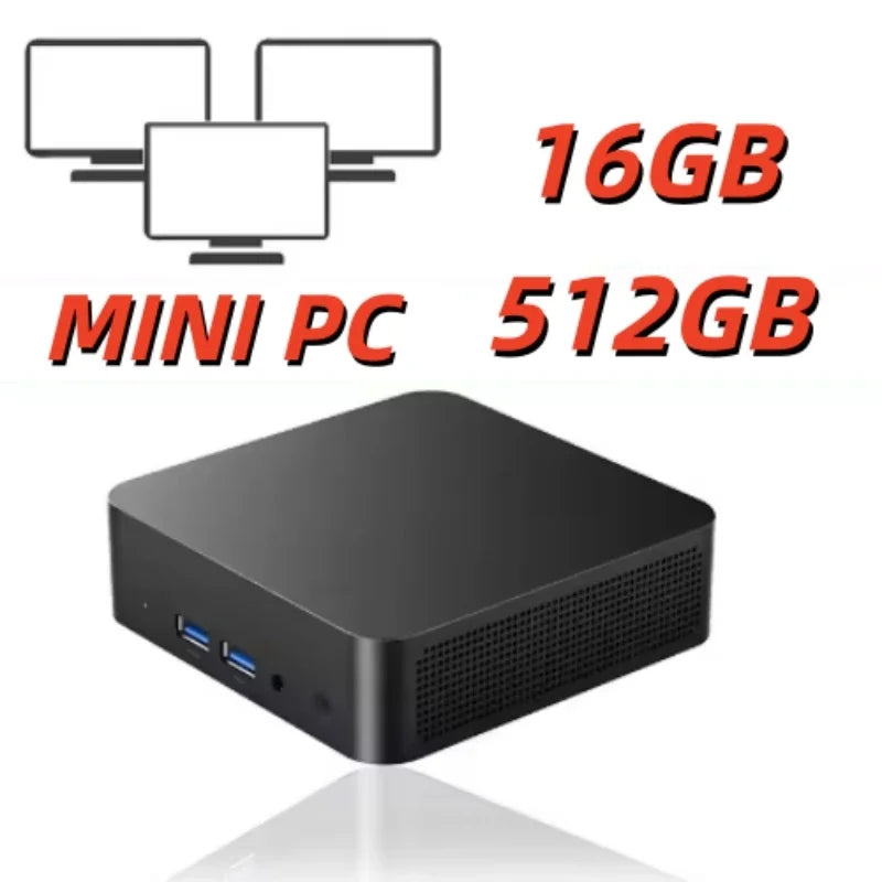 Mini PC Core i3 6100 – Windows 11, WiFi 6, SSD jusqu’à 2TB