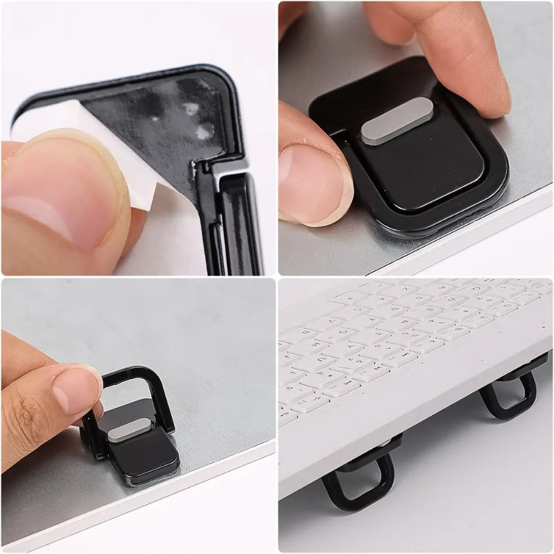 Pieds Adhésifs Invisibles pour Laptop – Pack de 2