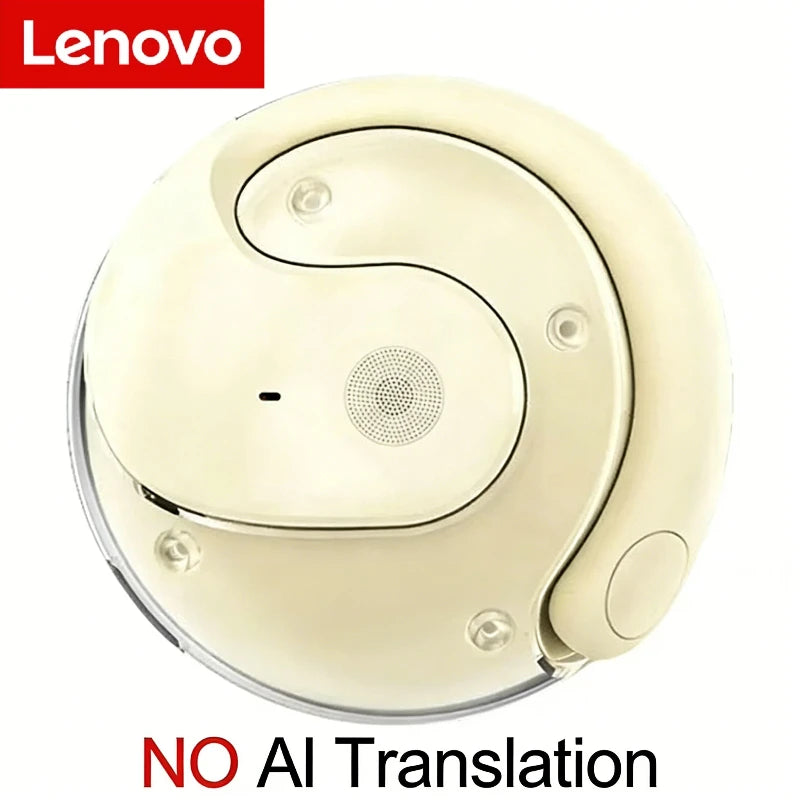Écouteurs Traducteur Lenovo T2 – Traduction en Temps Réel 144 Langues, Bluetooth 5.3, ANC