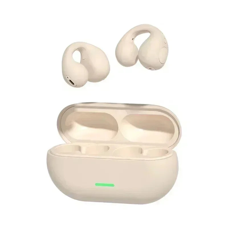 Écouteurs sport femme conduction osseuse rose gold