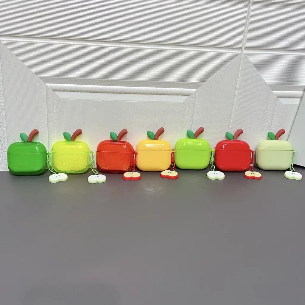 Coque Silicone Design Fruit pour AirPods – Pro, Pro2, Pro3, AirPods 4