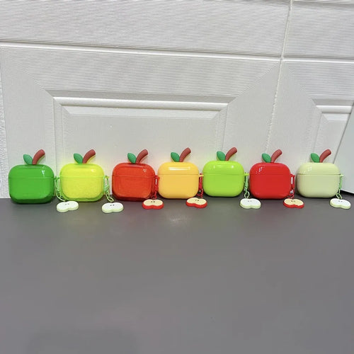 Coque Silicone Design Fruit pour AirPods – Pro, Pro2, Pro3, AirPods 4