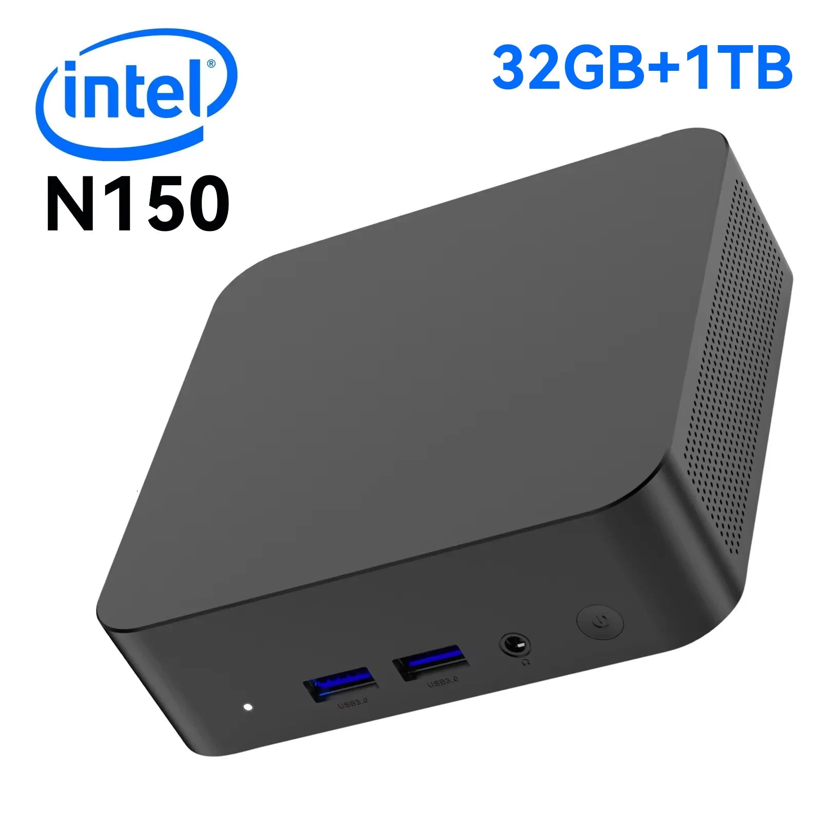 Mini PC Intel N150 – Windows 11, WiFi 6, SSD jusqu’à 2TB