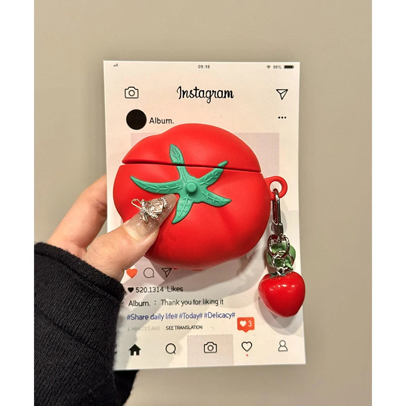 Coque Silicone Huawei Freebuds – Design Fruit, Compatible 4/5/6/Pro/SE