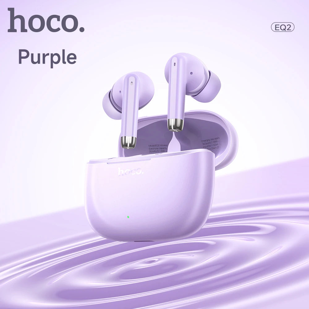 HOCO EQ2 écouteurs premium édition blanche Bluetooth 5.3