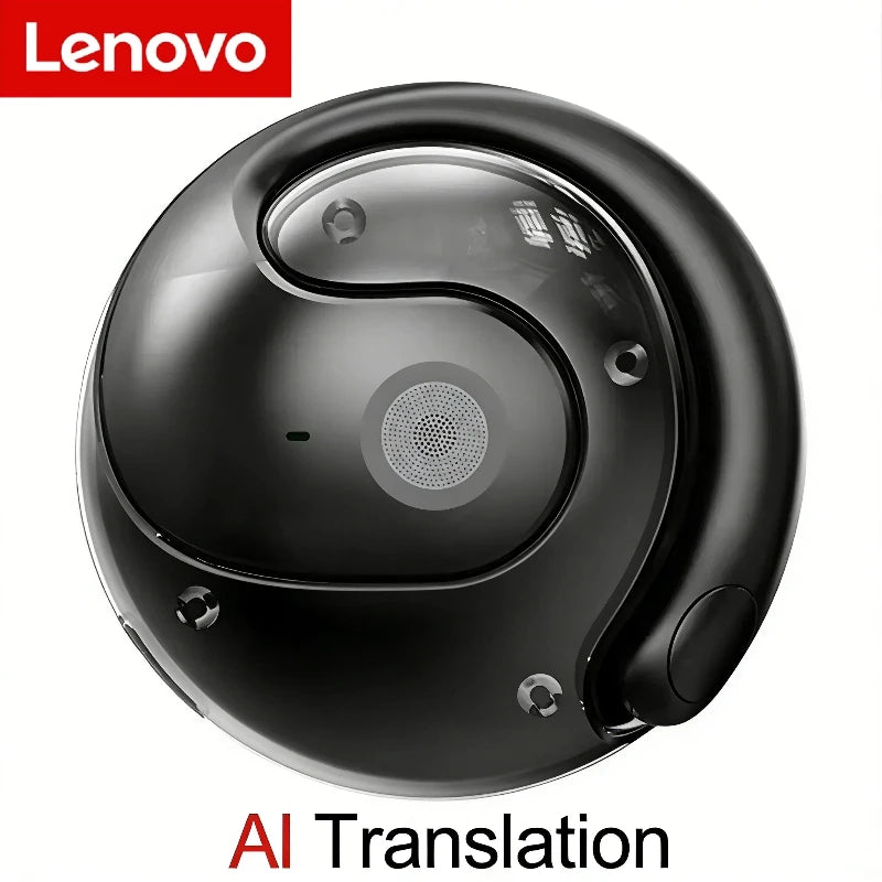 Écouteurs Traducteur Lenovo T2 – Traduction en Temps Réel 144 Langues, Bluetooth 5.3, ANC