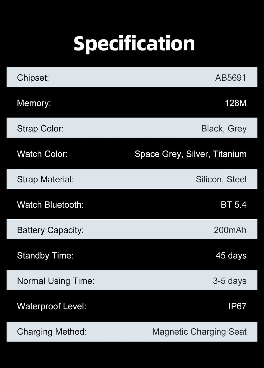 Montre Connectée Ultra-Fine — Écran AMOLED 1,96", Appels Bluetooth, Suivi Santé