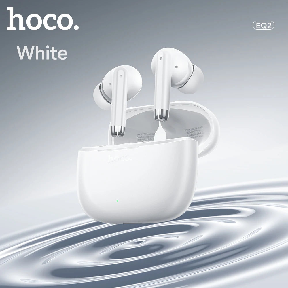 HOCO EQ2 écouteurs premium édition blanche Bluetooth 5.3
