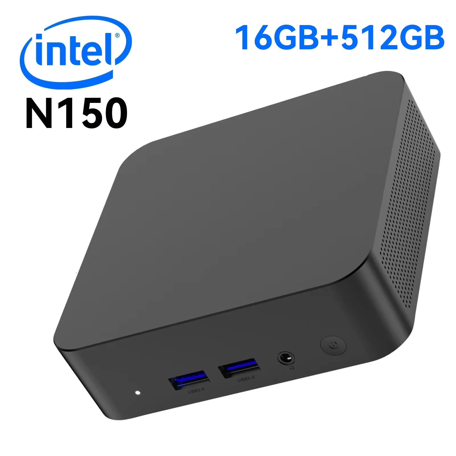 Mini PC Intel N150 – Windows 11, WiFi 6, SSD jusqu’à 2TB