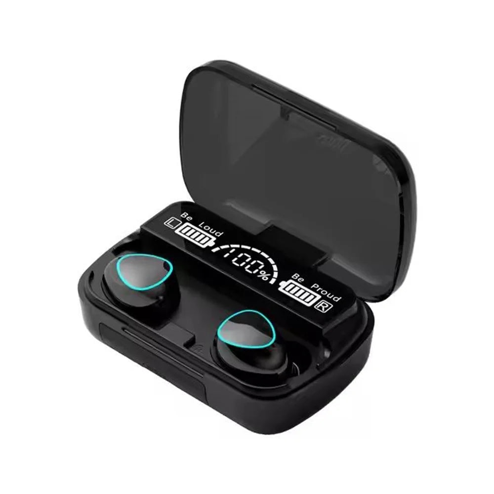 Earbloom M10 Écouteurs Bluetooth – Power bank intégré – Charge smartphone TWS