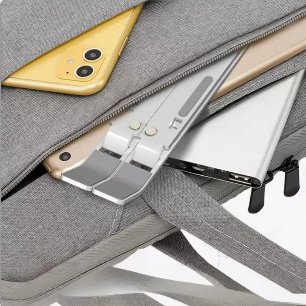 Support Ordinateur Portable Pliable – 7 Hauteurs Réglables