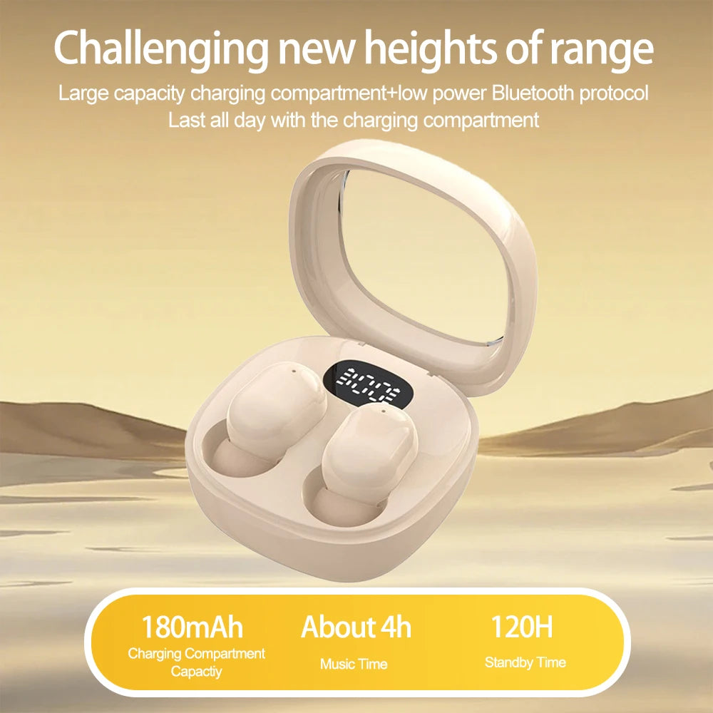 Écouteurs Bluetooth 5.3 Sans Fil – HIFI, Réduction de Bruit, Micro