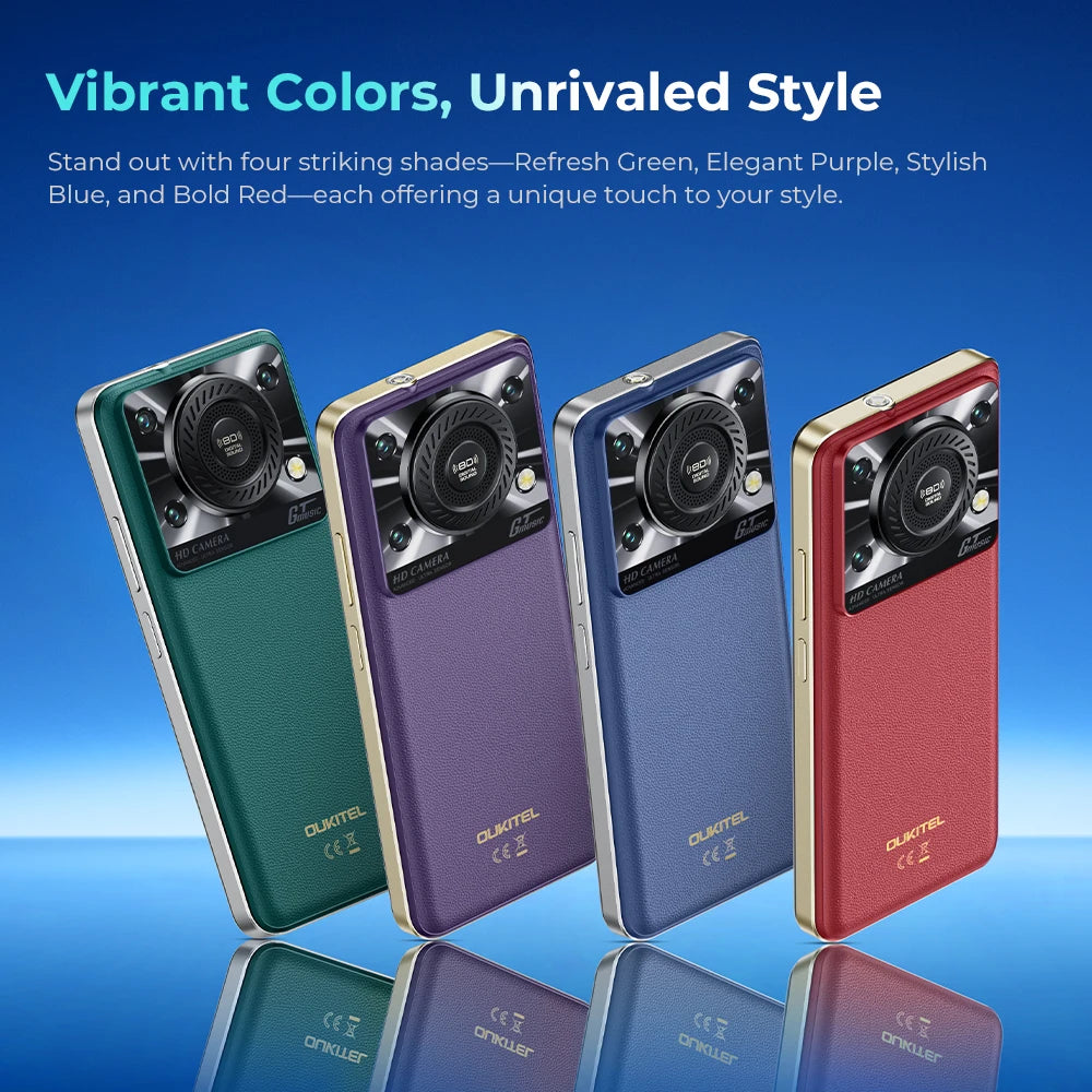 Smartphone Oukitel C60 Pro – 10000mAh, 24GB+256GB, Android 15, IP68