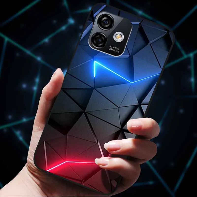 For Ulefone Note 16 Pro Case 2023 Fashion Soft TPU Silicone Phone Cover for Ulefone Note16pro Note16 Pro Cover Luxury Protective
