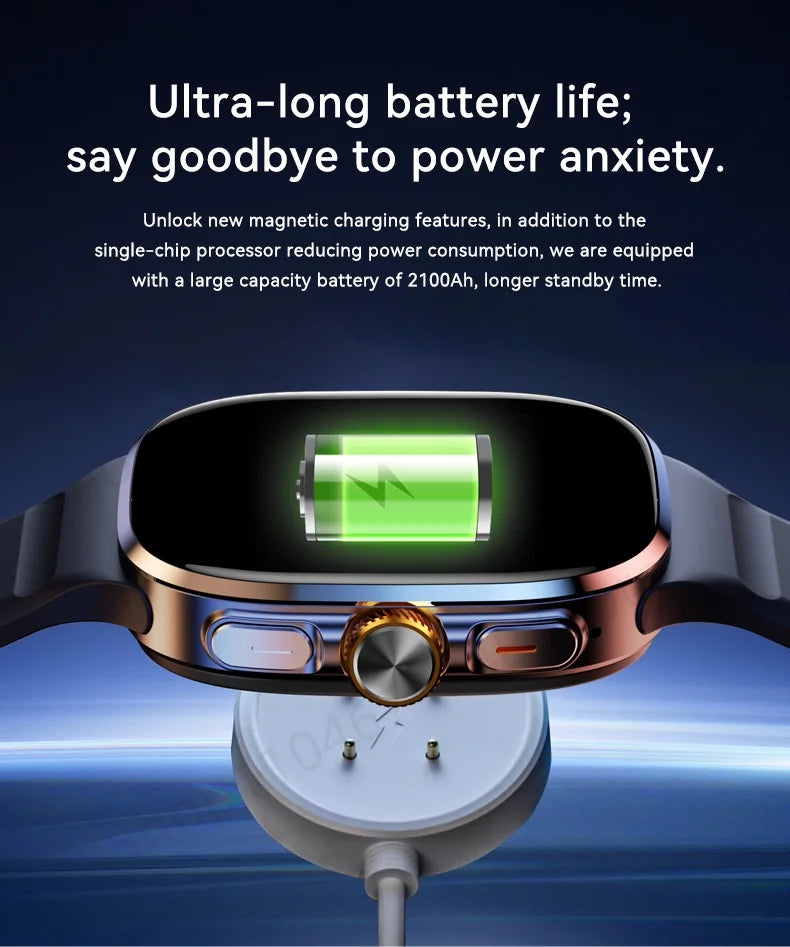 Montre Android 4G M99 — Écran AMOLED 2,4", Caméra Rotative, WiFi, GPS, SIM