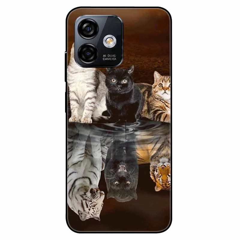 Coque Ulefone Note 16 Pro – Designs Kawaii & Cartoon, Silicone Souple Anti-Chocs