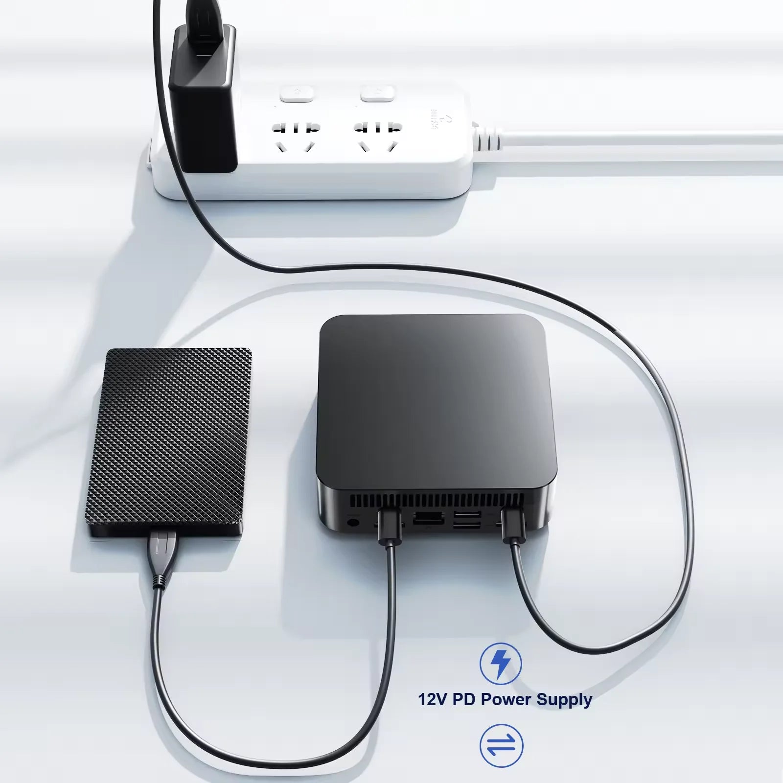 Mini PC Intel N150 – Windows 11, WiFi 6, SSD jusqu’à 2TB