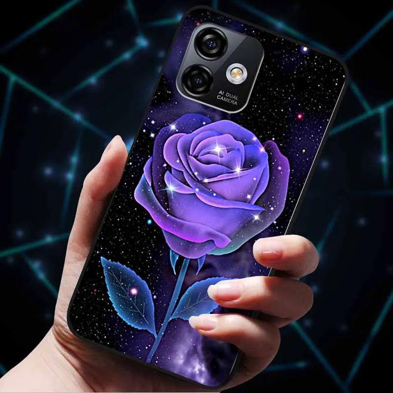 For Ulefone Note 16 Pro Case 2023 Fashion Soft TPU Silicone Phone Cover for Ulefone Note16pro Note16 Pro Cover Luxury Protective