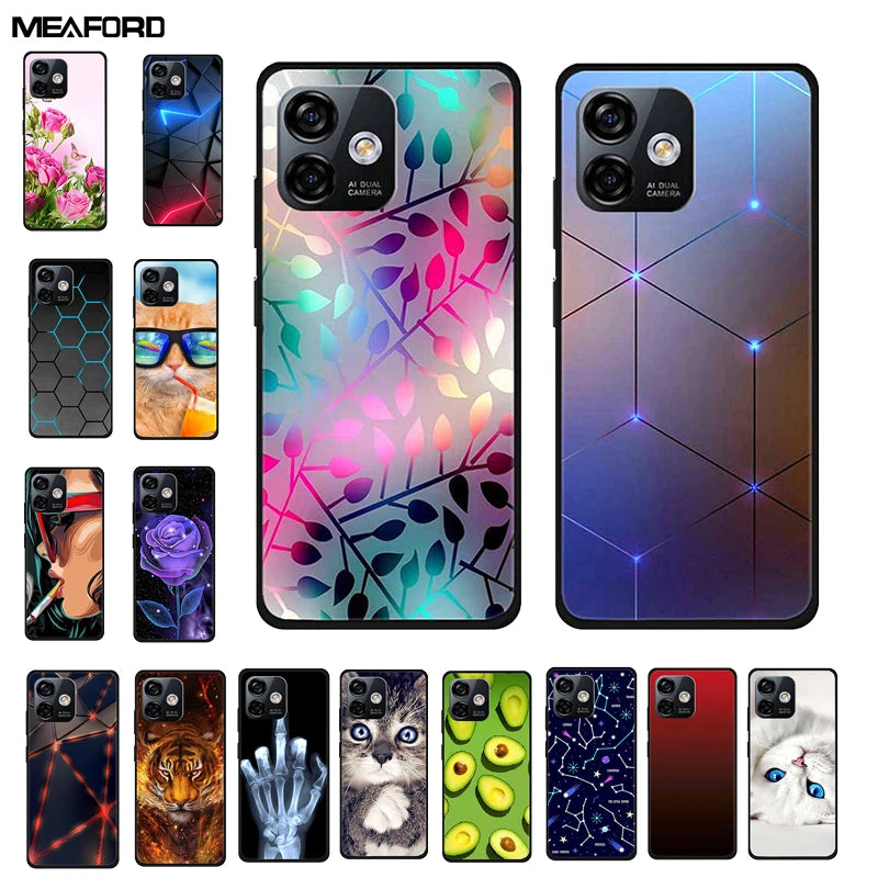 For Ulefone Note 16 Pro Case 2023 Fashion Soft TPU Silicone Phone Cover for Ulefone Note16pro Note16 Pro Cover Luxury Protective