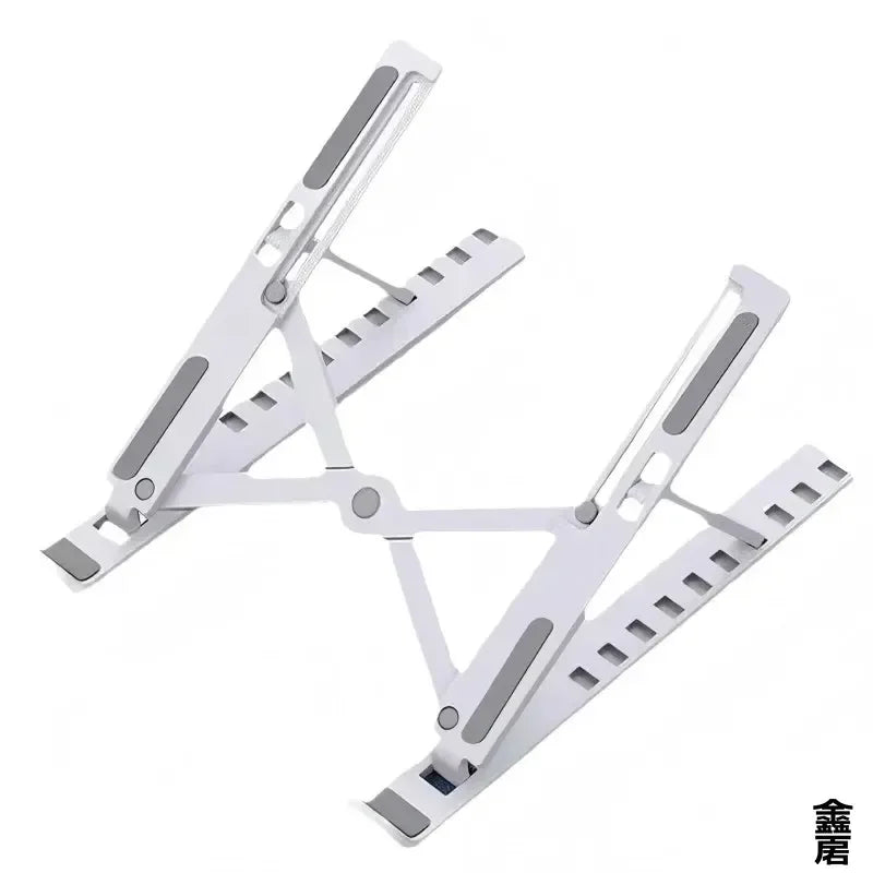 Support Laptop Pliable Réglable – 7 Positions, Compatible 10-15"