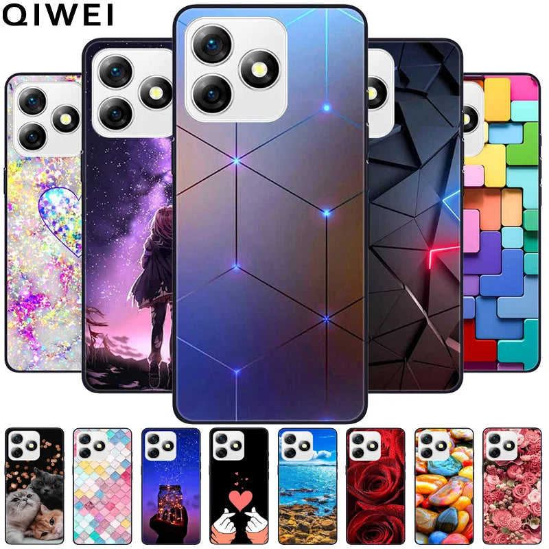 For Ulefone Note 18 Ultra 5G Case Lovely TPU Soft Silicon Protect Cover for Ulefone Note18 Ultra Phone Cases Cute Funda 6.78''
