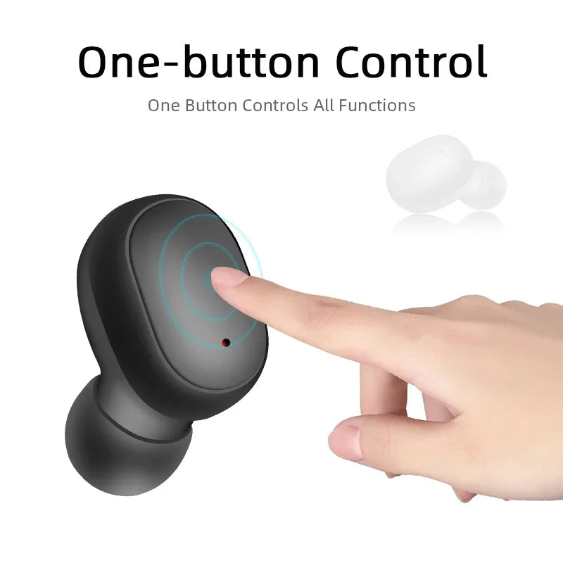 Earbloom Écouteurs E6S Bluetooth – Affichage digital batterie – Réduction de bruit ANC