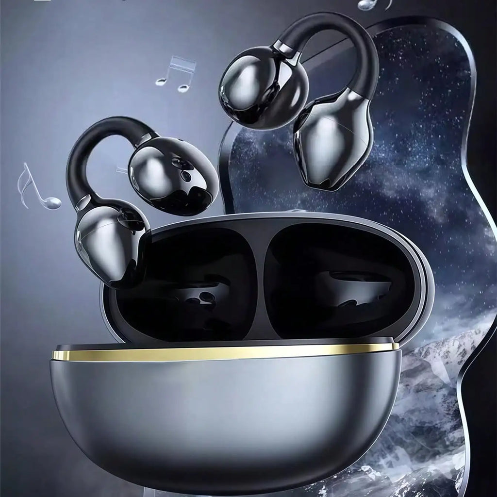 Écouteurs clip oreille ouverte Bluetooth 5.3 ENC