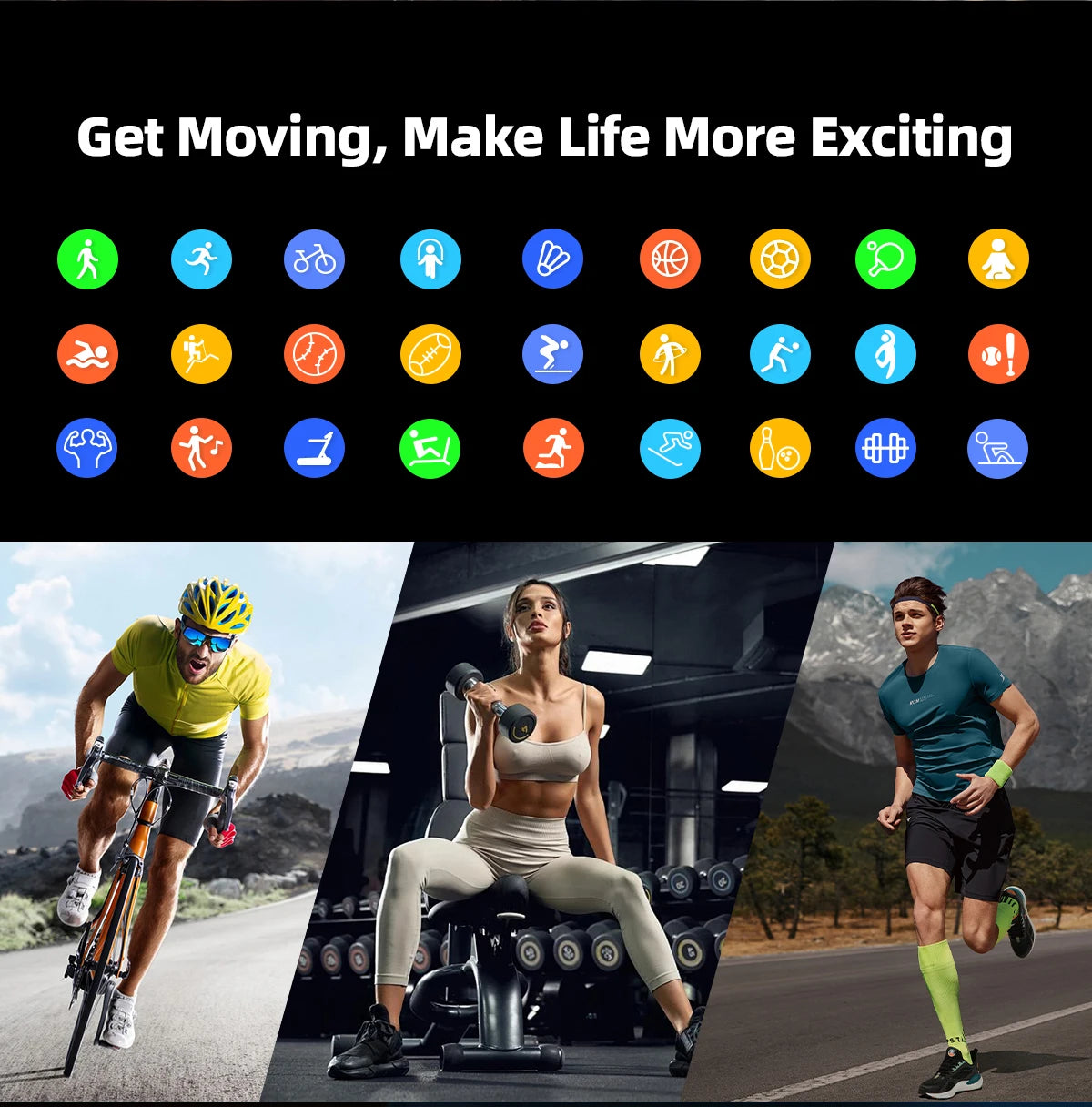 Montre Connectée Ultra-Fine — Écran AMOLED 1,96", Appels Bluetooth, Suivi Santé